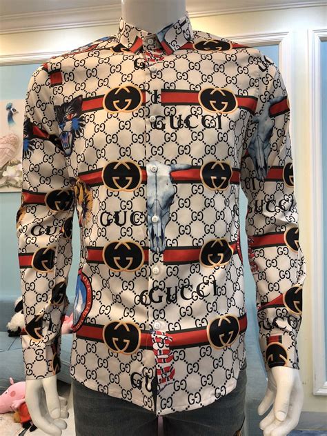 gucci shirts for men on sale|Gucci Clothes for Men .